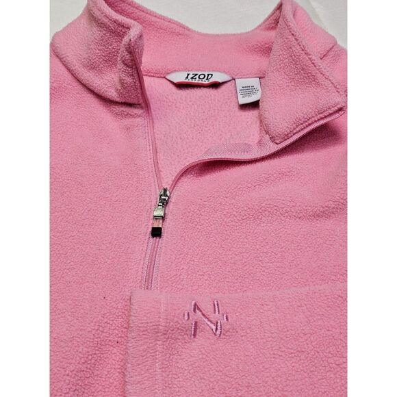 Izod women's performx pink fleece size Medium - Picture 2 of 5